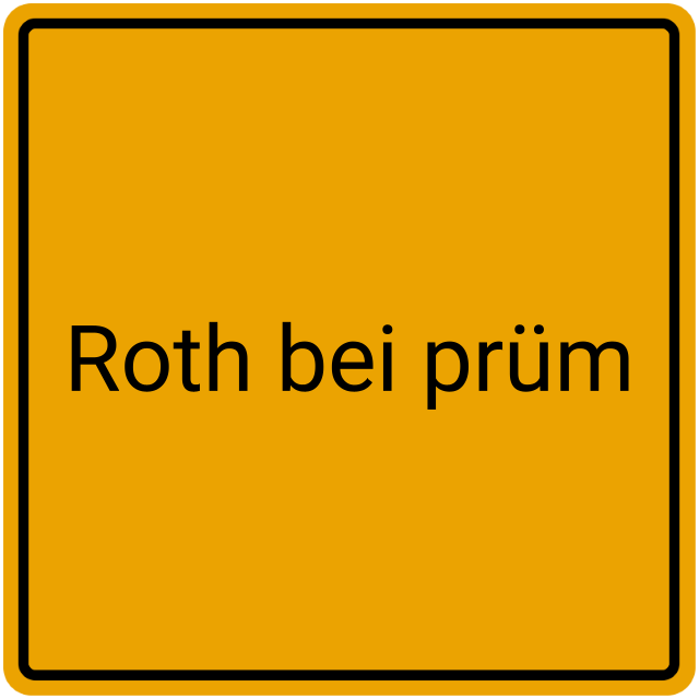 Meldebestätigung Roth bei Prüm